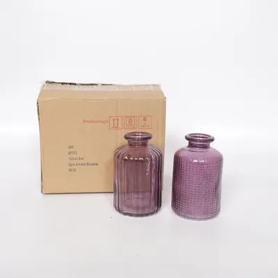Candle holder (Purple, Transparent) from JDC