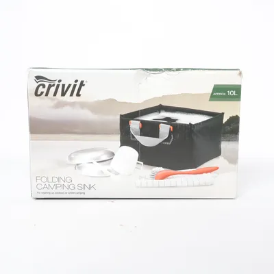 Campingudstyr (Folding Camping Sink) fra Crivit