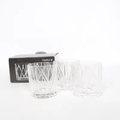 Verre à whisky (City) de Orrefors