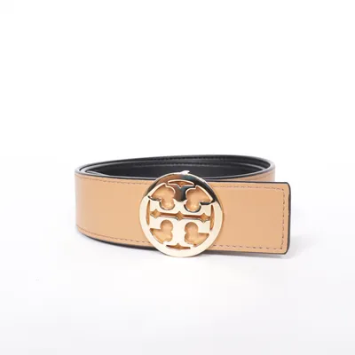 Belt (Black, Gold, Beige) from Tory Burch Leather