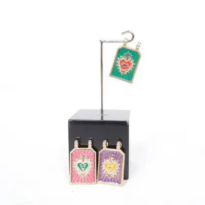 Pendant (Multicolored) Unknown metal
