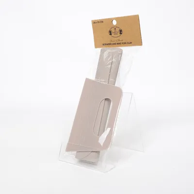 Outil de poterie (Scraper And Mat For Clay) de Søstrene Grene