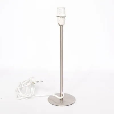 Pied de lampe (Argent)