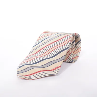 Stropdas (Beige, Blauw, Rood, Wit) van Altea Katoen