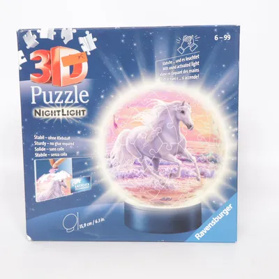 Nattlampa (Flerfärgad, Lila) från Puzzle
