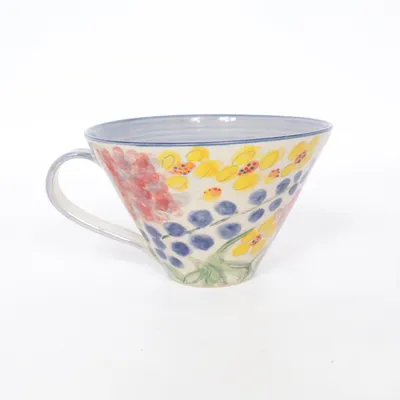 Mok (Beige, Blauw, Meerkleurig)