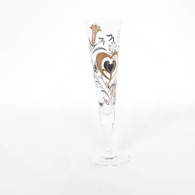 Champagneglas (Transparent, Guldfärgad, Svart) från Ritzenhoff