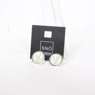 Oorbellen (Zilver) van Snö of Sweden Onbekend materiaal
