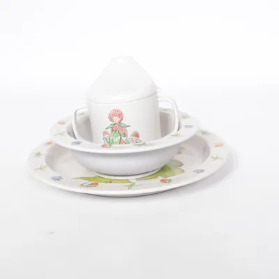 Children's dinner sets (Blomsterbarn) from Rätt Start