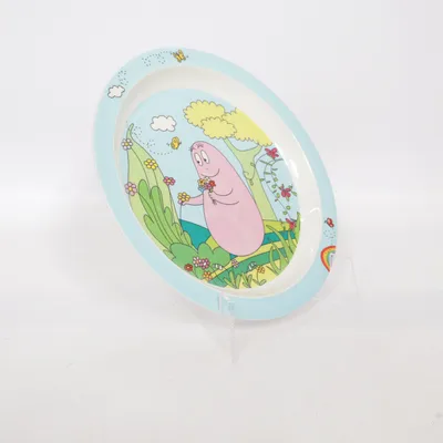 Tallrik (Blå, Flerfärgad) från Petit jour Paris