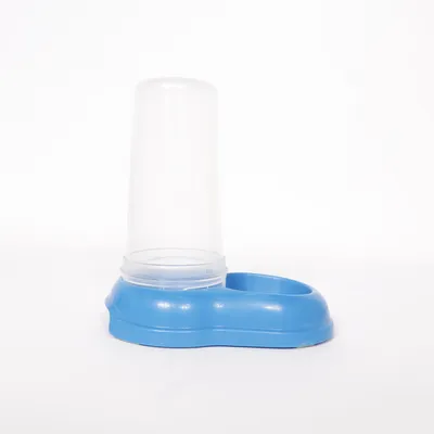 Water bowl (Blue, Transparent)