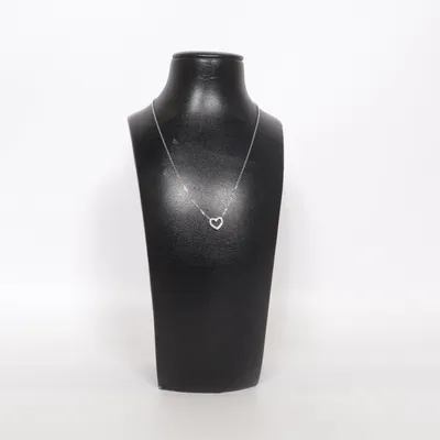 Halsband (Silverfärgad) från Fossil Okänd metall