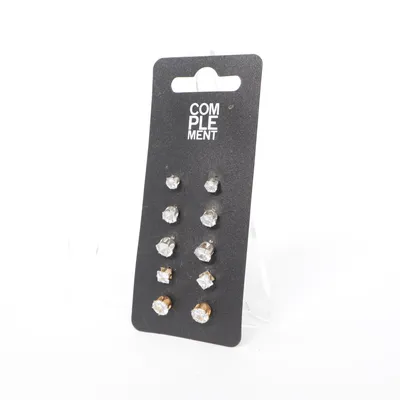 Earrings (Silver) from Complement Unknown metal