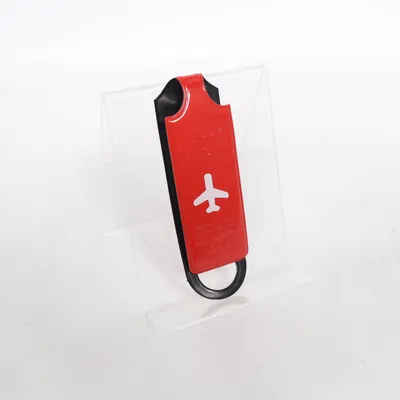 Bagagelabel (Rood) van Luggage