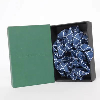 Élastique pour cheveux (Bleu, Blanc) de Hermine Hold