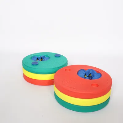 Arm floats (Green, Multicolored) from Delphin Schwimmscheiben