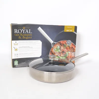 Stekpanna (Silverfärgad, Svart) från Royal van Kempen & Begeer