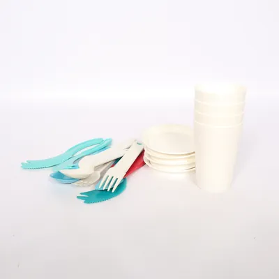 Picknickset (Wit, Turquoise) van Tupperware
