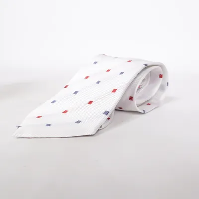 Cravate (Blanc, Multicolore) de Identity Polyester