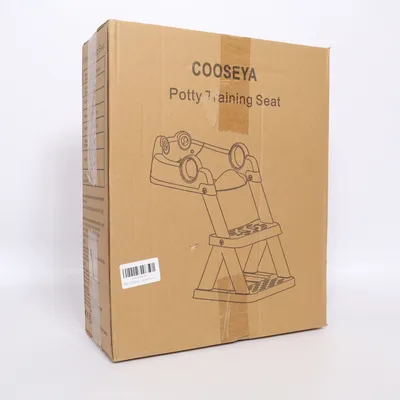 Toilet trainer (White, Gray) from Cooseya