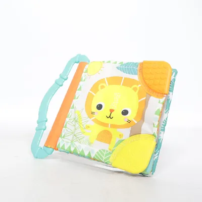 Aktivitetsleksak (Knisterbuch mit Beißecken, Babyspielzeug, Babybuch, Stoffbuch) från Bright Starts