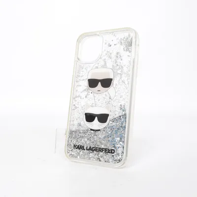 Mobilskal (Transparent, Silverfärgad) från Karl Lagerfeld