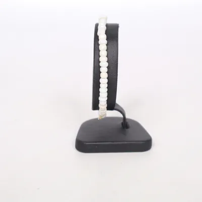 Bracelet (White) Unknown metal