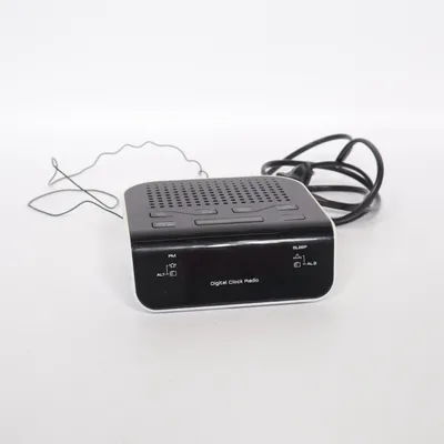 Wekkerradio (Zwart) van Rubicson