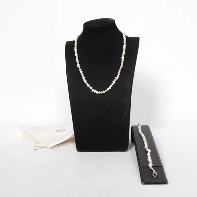 Schmuckset (Weiß) von Peter Kaiser Unbekanntes Metall