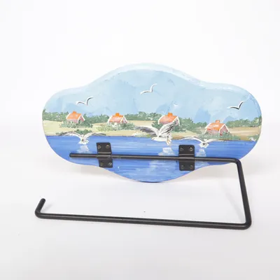 Keukenrolhouder (Blauw, Meerkleurig)