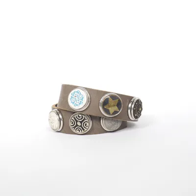 Armband (Brun) från Amsterdam Noosa Okänd metall