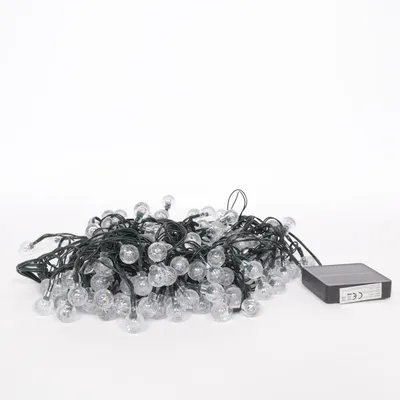 Guirlande lumineuse (Noir, Transparent)