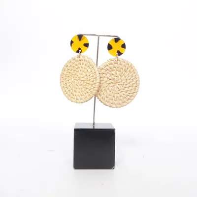 Oorbellen (Beige) Onbekend materiaal