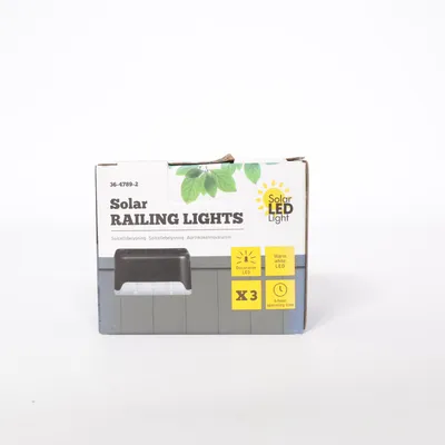 Solcellelampe (Sort) fra Clas Ohlson