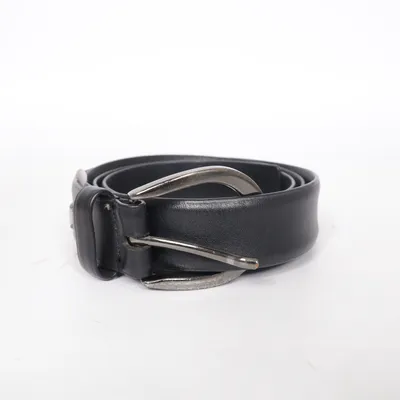 Belt (Black) from ESPRIT Collection Leather