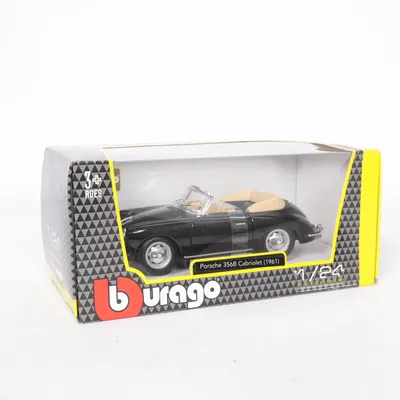 Voiture modèle réduit (Porsche 356B Cabriolet) de Burago