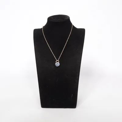 Halsband (Guldfärgad, Blå) från Albrekts Guld Okänd metall