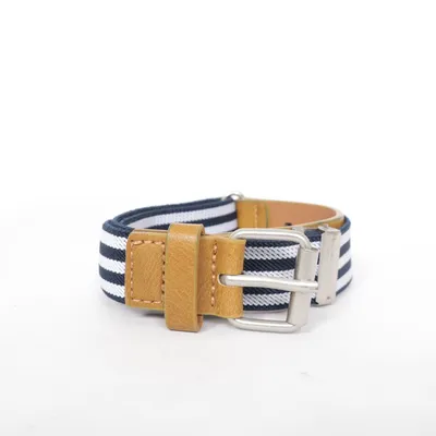 Ceinture (Bleu, Blanc, Marron)