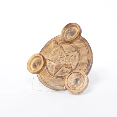 Candle tray (Brown)