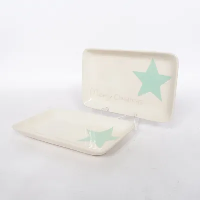 Serveringsfat (Beige, Grön) från Bloomingville