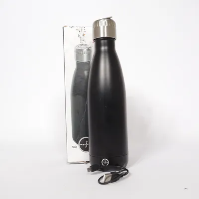 Thermos (Steel bottle with speaker lid ) from Sagaform