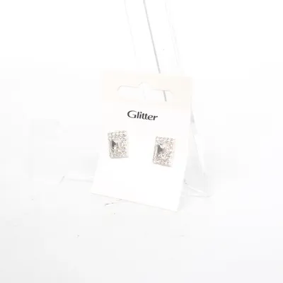 Örhängen (Silverfärgad) från Glitter Okänd metall