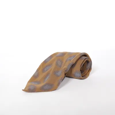 Stropdas (Bruin, Blauw, Meerkleurig) van Giovanni Rossi