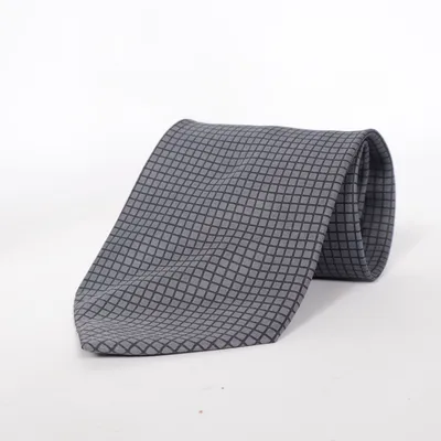Tie (Gray, Black) from Park Lane Polyester
