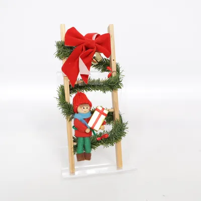 Juldekoration (Röd, Grön, Guldfärgad)