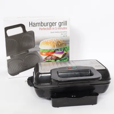 Sandwich Grill (Schwarz) von Rubicson