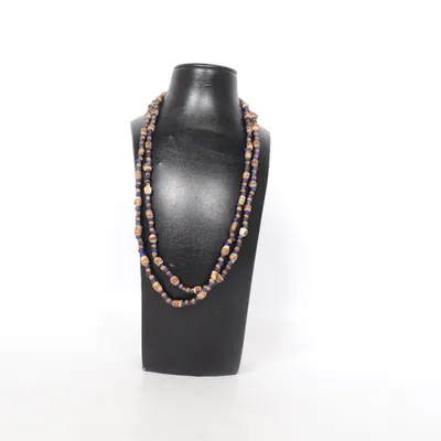 Necklace (Blue, Brown) Unknown metal