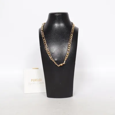 Halsband (Guldfärgad) från Purelei Okänd metall