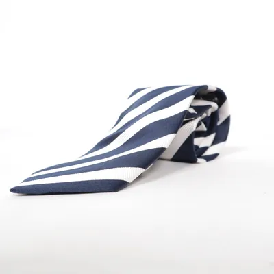 Tie (Blue, White) from Stockholm Kravatt Silk