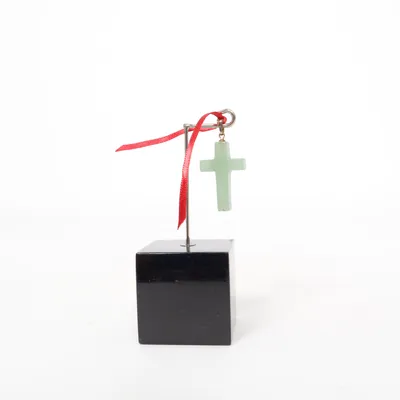 Pendentif (Vert, Rouge) Métal inconnu